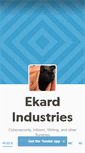 Mobile Screenshot of ekardindustries.com